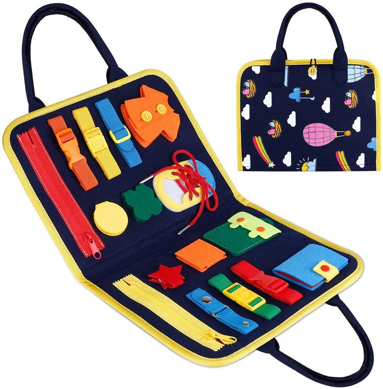 Felt Busy Book for Toddlers