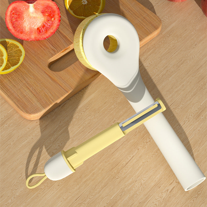 Sponge Dish Brush with Peeler