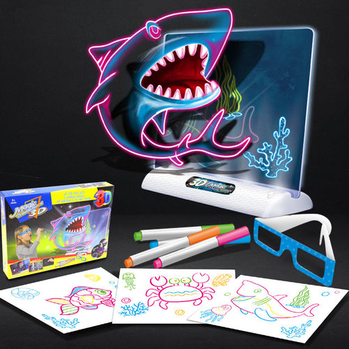 3D Light-Up Drawing Board
