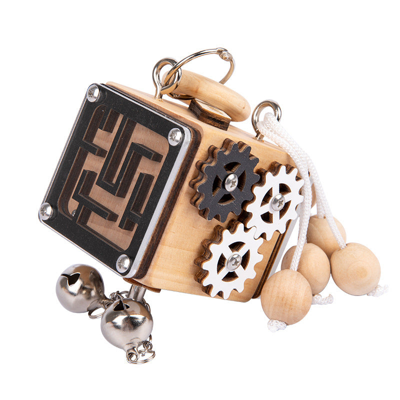 Montessori Wooden Busy Toy
