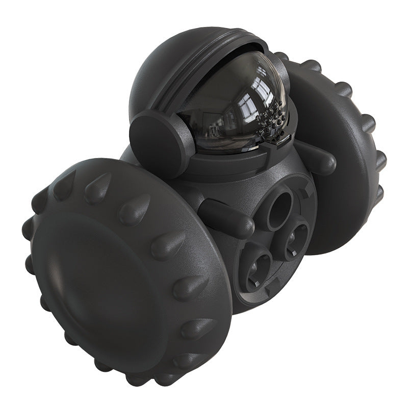 Wobble Treat Toy for Dogs & Cats - Black