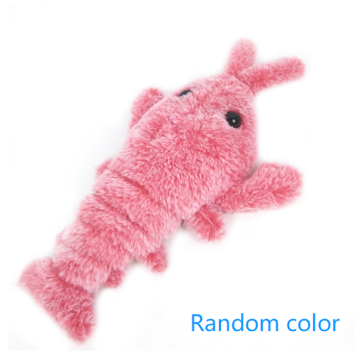 Flipping Lobster Kicker Toy for Cats - Single (random colour)