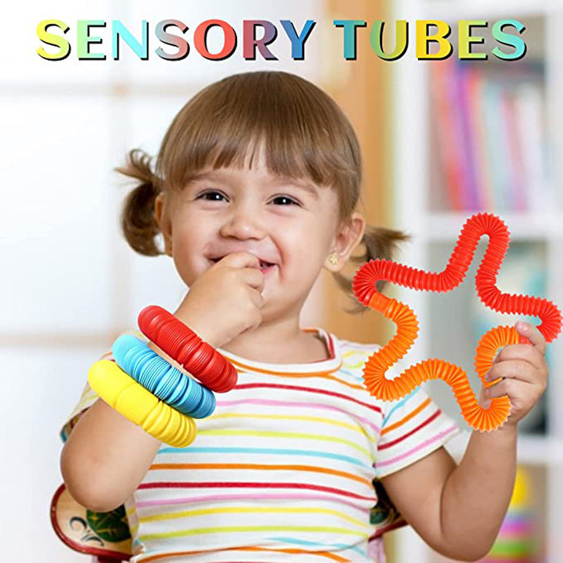 Pop Tube Sensory Fidget Set