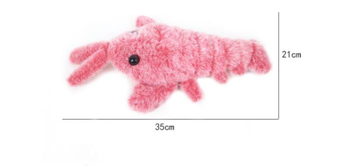 Flipping Lobster Kicker Toy for Cats