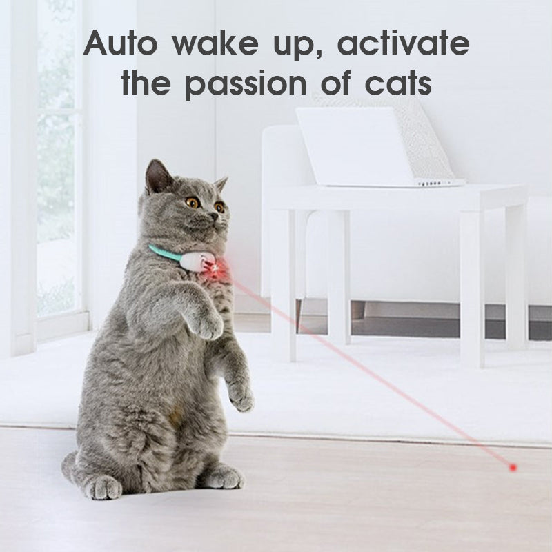 Automatic Laser Play Collar for Cats