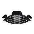 Clip-On Silicone Pot Strainer - Black