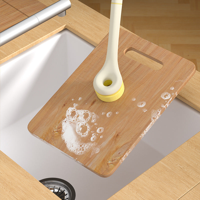 Sponge Dish Brush with Peeler