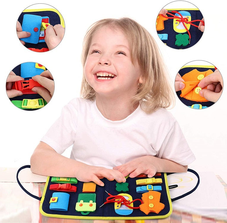 Felt Busy Book for Toddlers