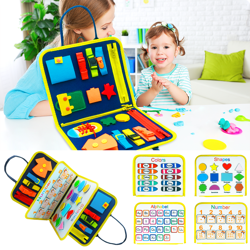 Felt Busy Book for Toddlers