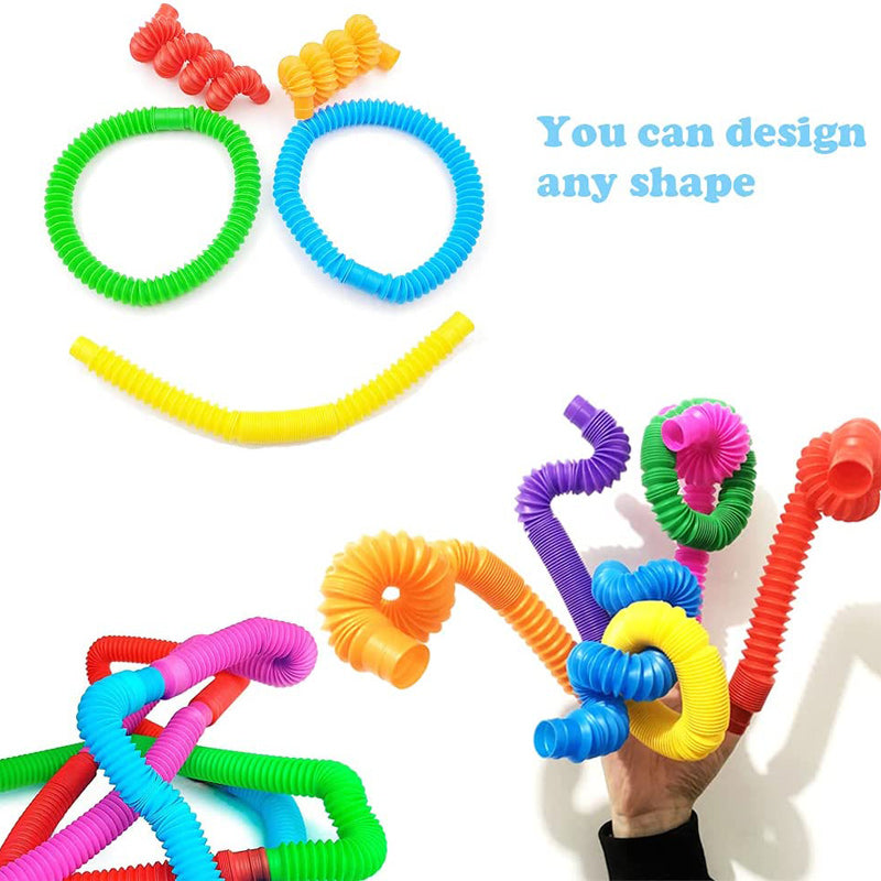 Pop Tube Sensory Fidget Set