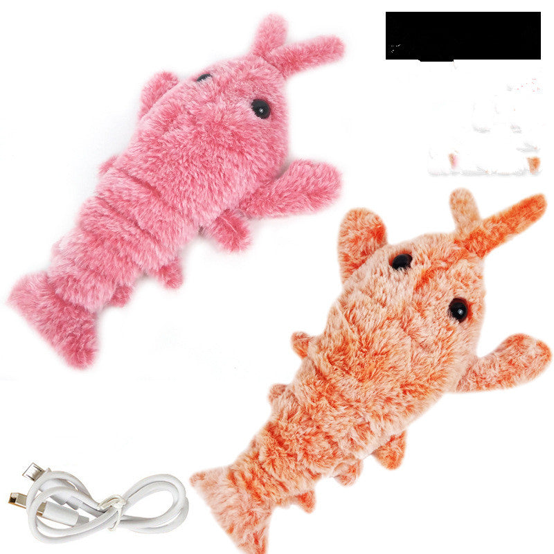 Flipping Lobster Kicker Toy for Cats