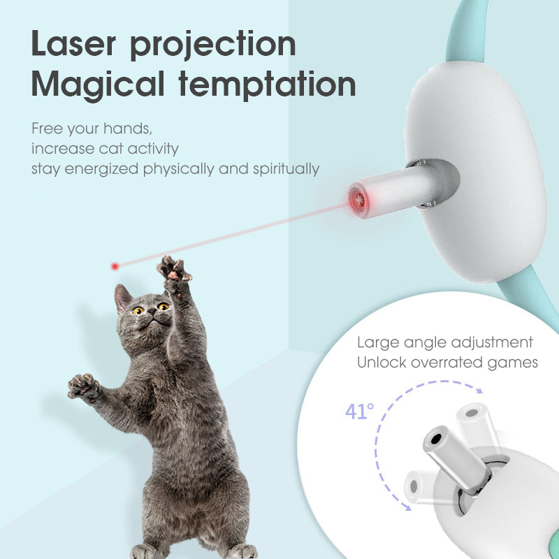 Automatic Laser Play Collar for Cats