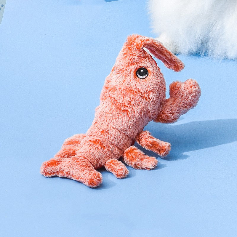 Flipping Lobster Kicker Toy for Cats - Soft-eye version
