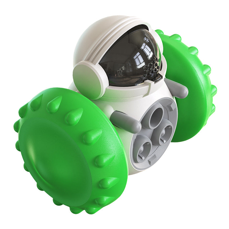 Wobble Treat Toy for Dogs & Cats - Green