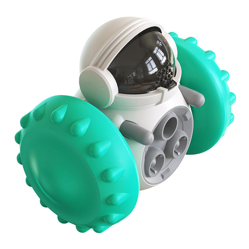 Wobble Treat Toy for Dogs & Cats - Lake Blue