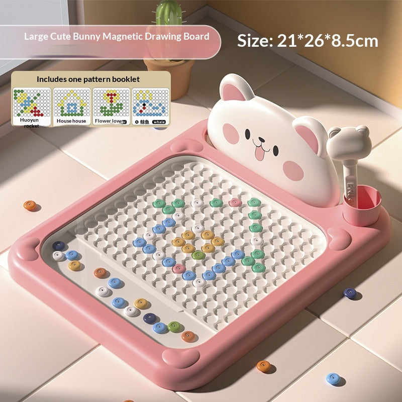 Magnetic Drawing Board for Kids - Rabbit-Large
